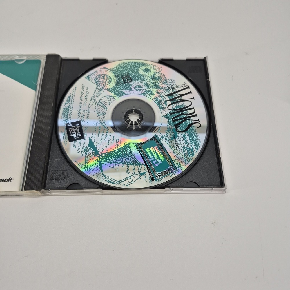 Microsoft Home Works CD-ROM (1994) Includes Microsoft Money 3.0 PC Pre-owned